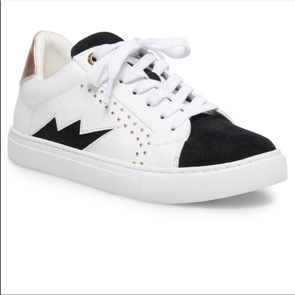 studded tennis shoes